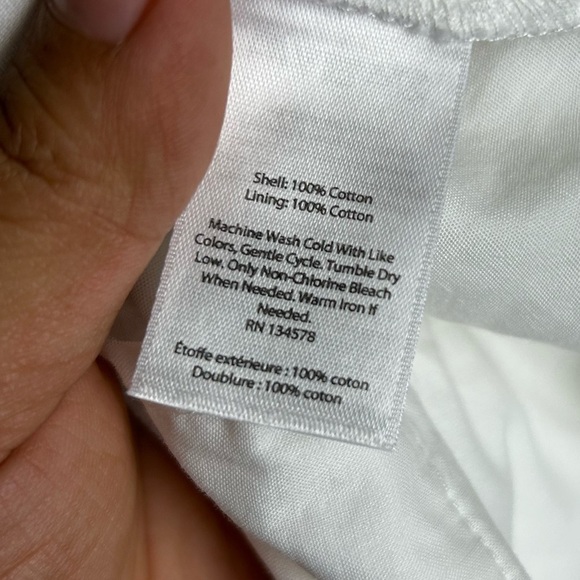 Vineyard Vines Women White Eyelet Shorts Plus 16 Old Money Country club Classic - Picture 7 of 16